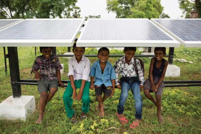 bihar india solar microgrid greenpeace