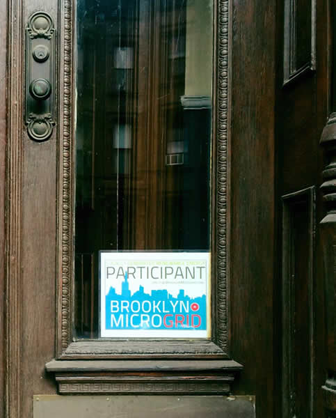 Brooklyn Microgrid Sign